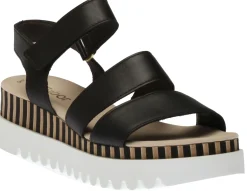 New Gabor 2 Band Sandal Black