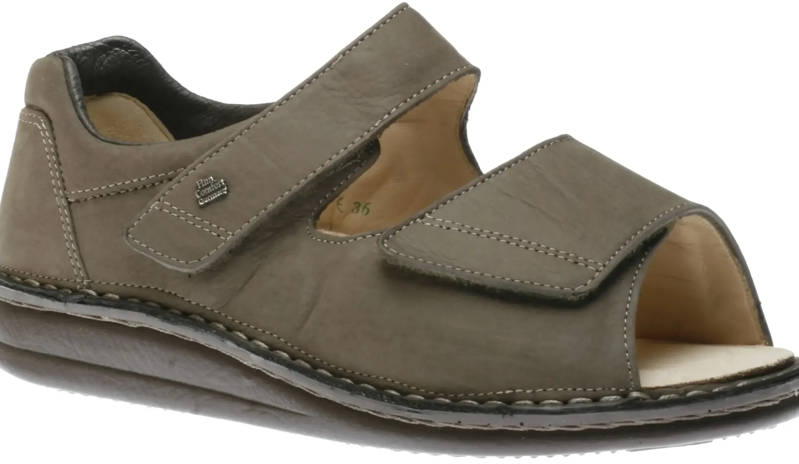 New Finn Comfort 96200 Tobacco Brown Sandal