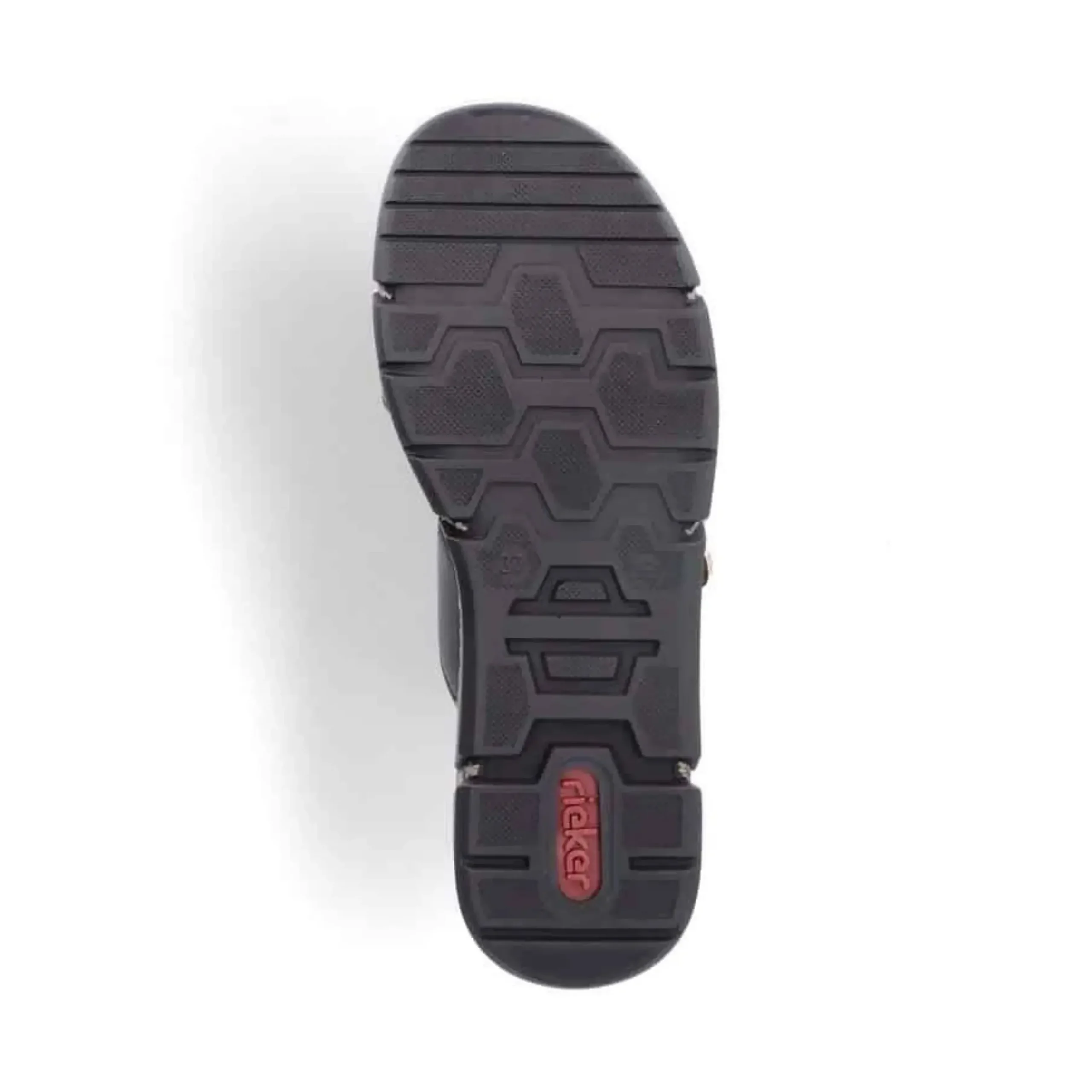Rieker 2 Velcro Strap Black