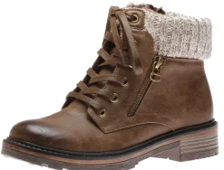 Discount Wanderlust Amy Dark Ten Lace-Up Ankle Boot