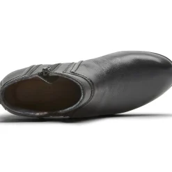 Best Cobb Hill Anisa V-Cut Black Bootie