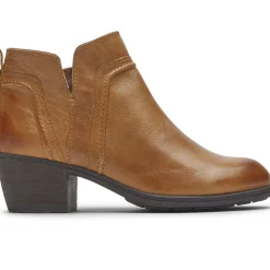 Online Cobb Hill Anisa V-Cut Yellow Amber Bootie