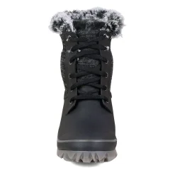 Outlet Bogs Arcata Knit Black Winter Boot
