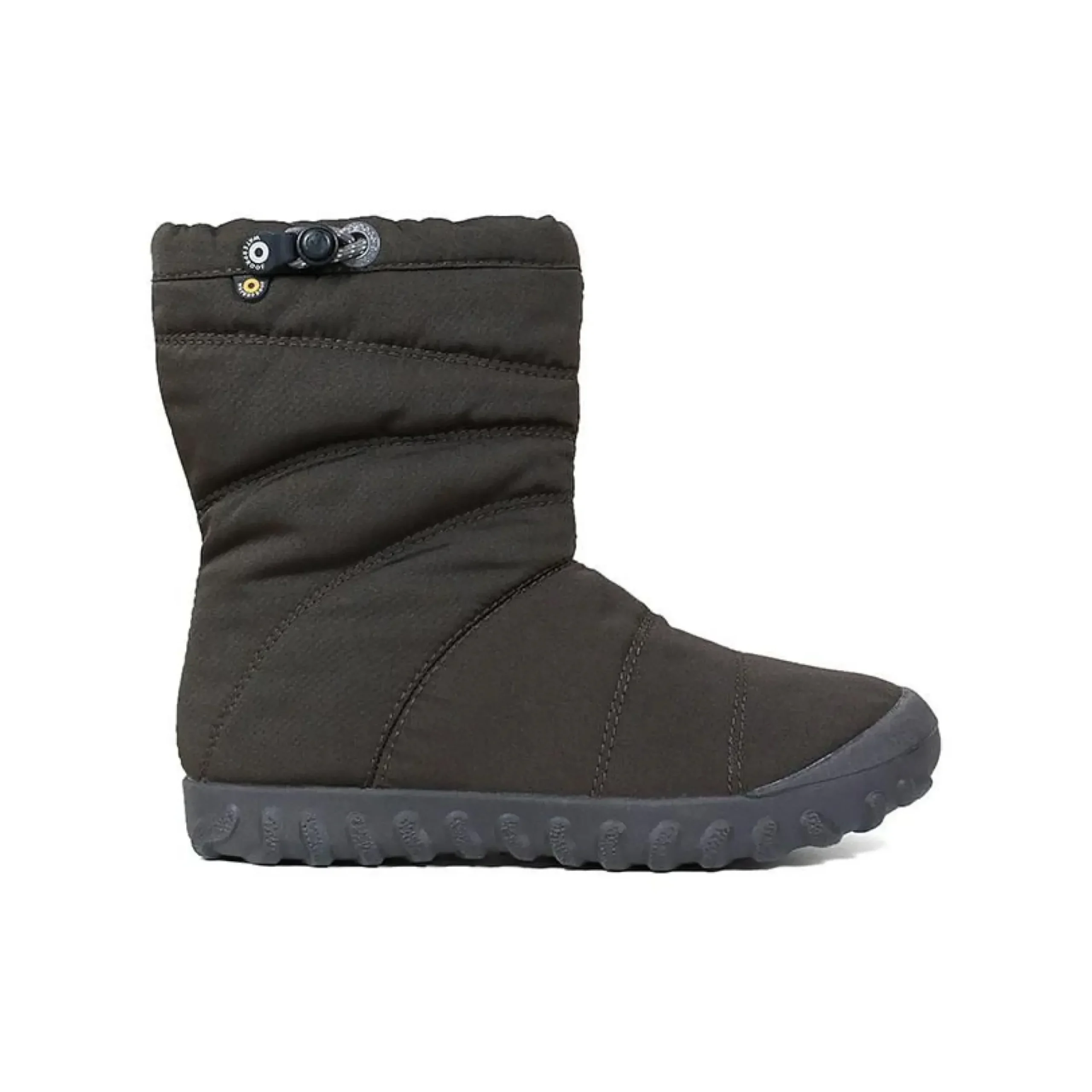 Clearance Bogs B Puffy Mid Black Women's Lightweight Insulated Boot