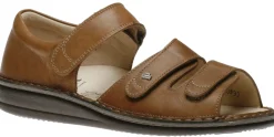 Finn Comfort Baltrum Brown Leather Sandal