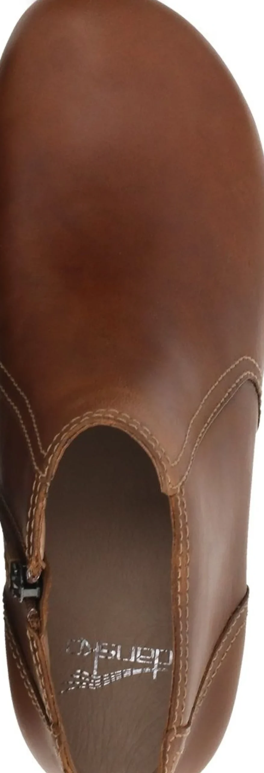 Clearance Dansko Barbara Tan Brown Oiled Leather Ankle Boot