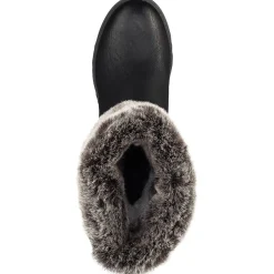 Best Rieker Belinga Black Faux Fur Trim Boot