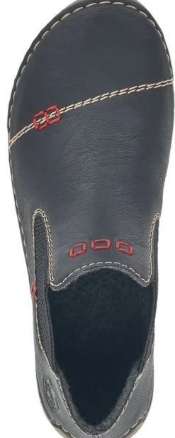 Best Rieker Belinga Black Slip-On Ankle Boot
