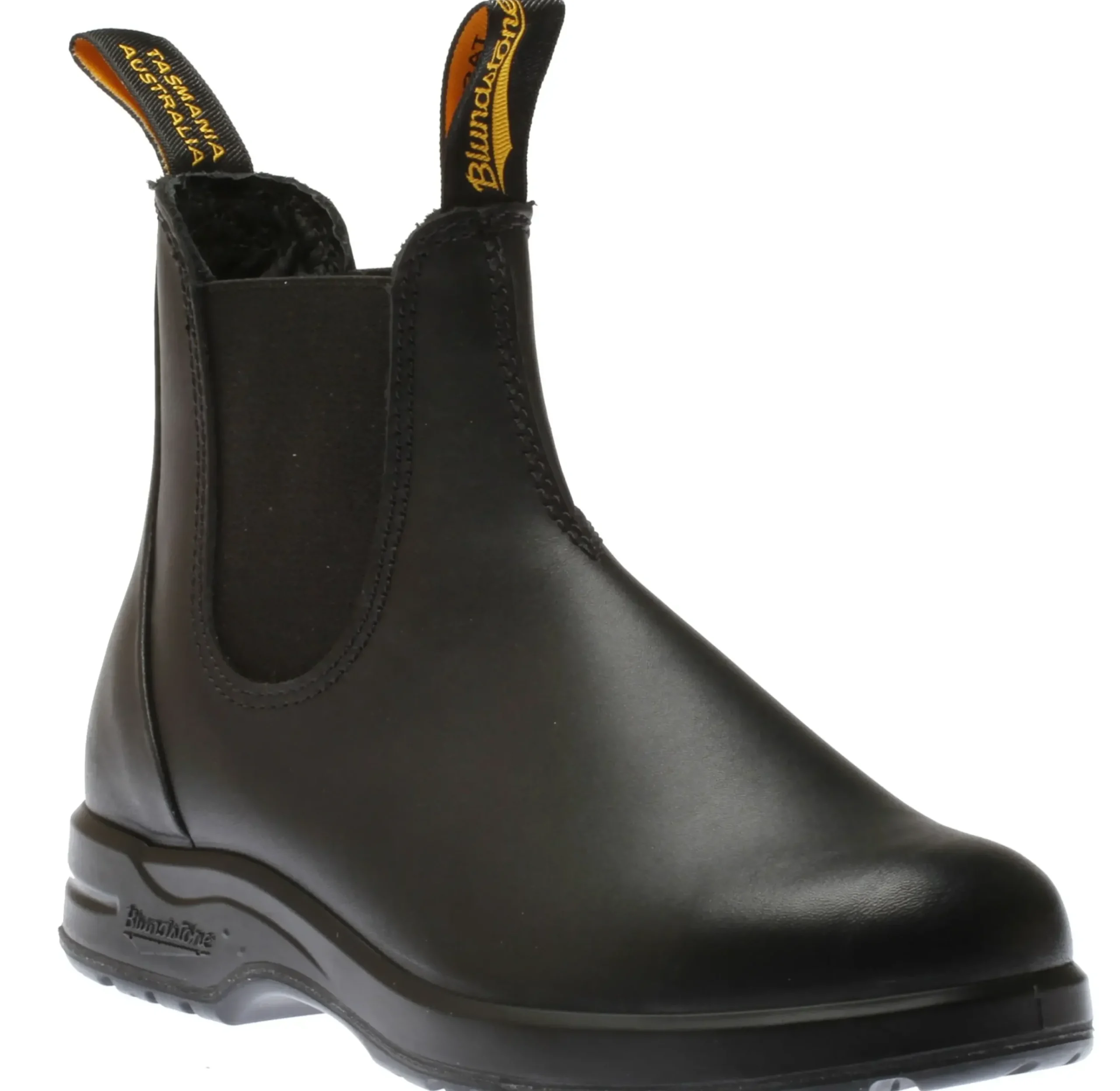 Discount Blundstone 2058 - All Terrain Black Leather Vibramu00Ae Anti-Slip Boot