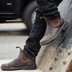 Online Blundstone 500 - Original Stout Brown Boot