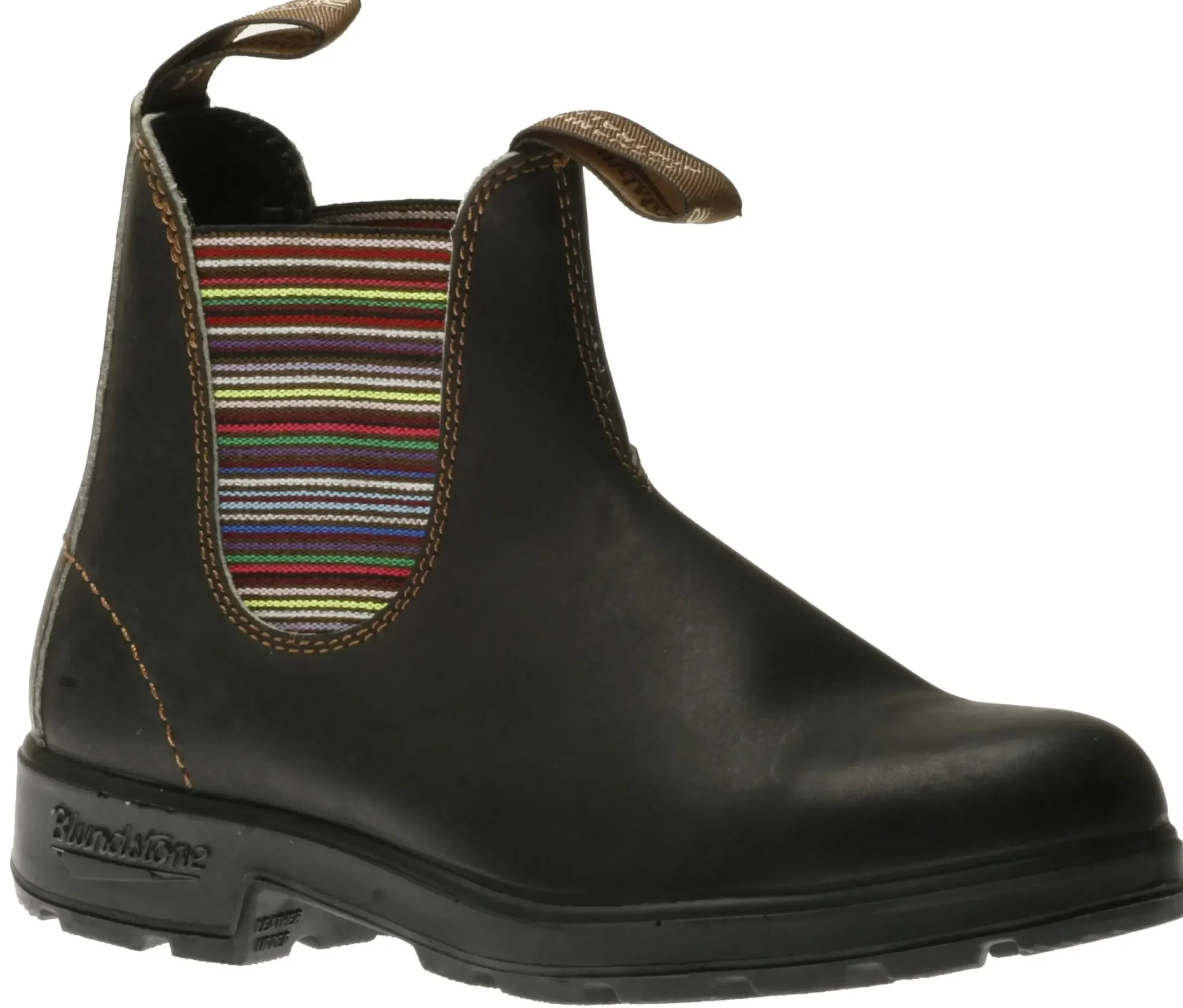 Clearance Blundstone 1409 - Original Stout Brown Striped Elastic Boot