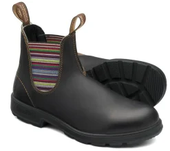 Clearance Blundstone 1409 - Original Stout Brown Striped Elastic Boot