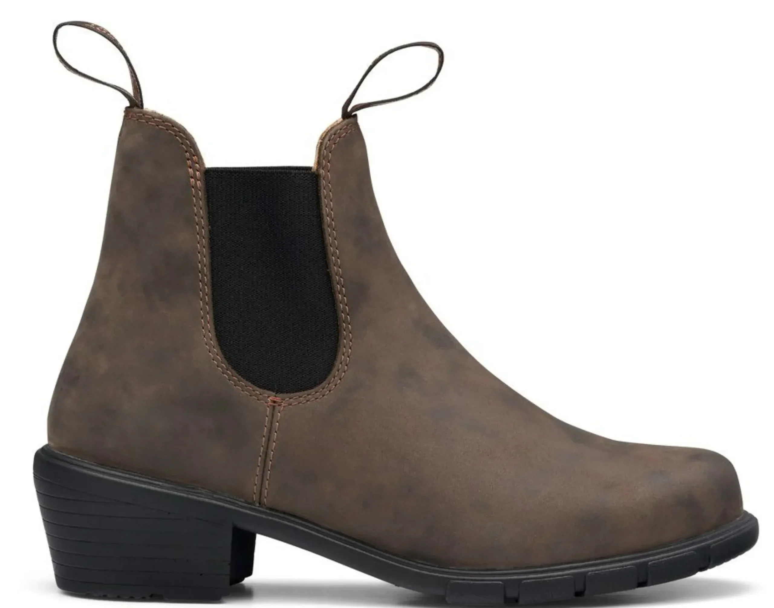 Hot Blundstone 1677 - Women's Series Heel Rustic Brown Boot