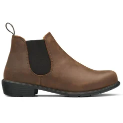 Clearance Blundstone 1970 - Women's Series Low Heel Antique Brown Leather Boot