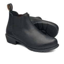 Clearance Blundstone 2068 - Women's Series Low Heel Black Leather Boot