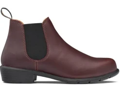 Sale Blundstone 2176 - Women's Series Low Heel Shiraz Red Boot