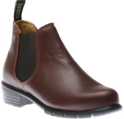 Sale Blundstone 2176 - Women's Series Low Heel Shiraz Red Boot