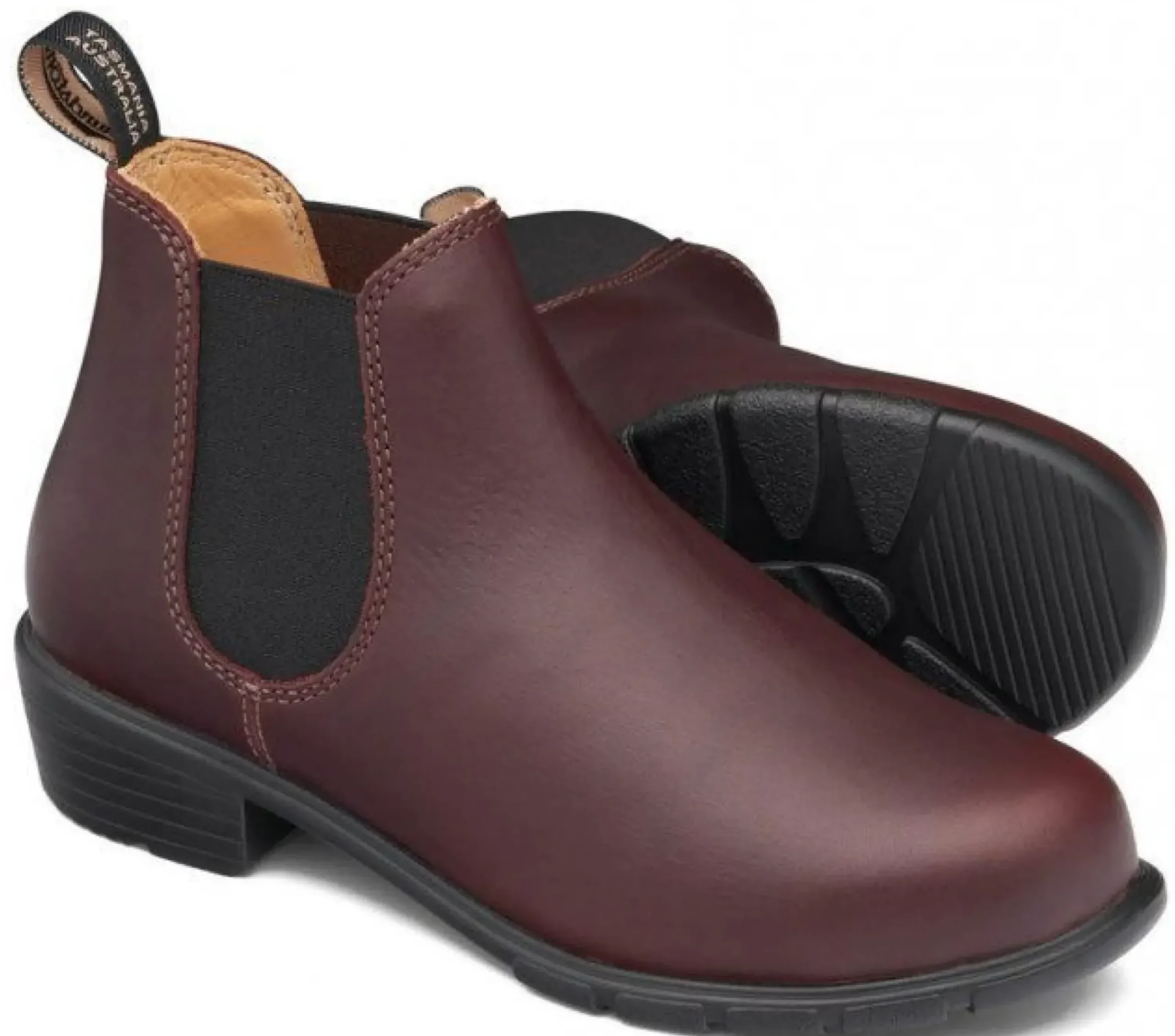 Sale Blundstone 2176 - Women's Series Low Heel Shiraz Red Boot