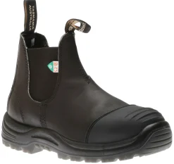 New Blundstone 168 - Work & Safety Rubber Toe Cap Black Boot