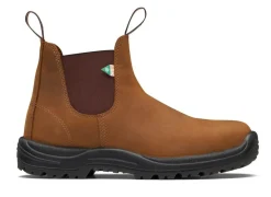 Clearance Blundstone 164 - Work & Safety Crazy Horse Brown Boot