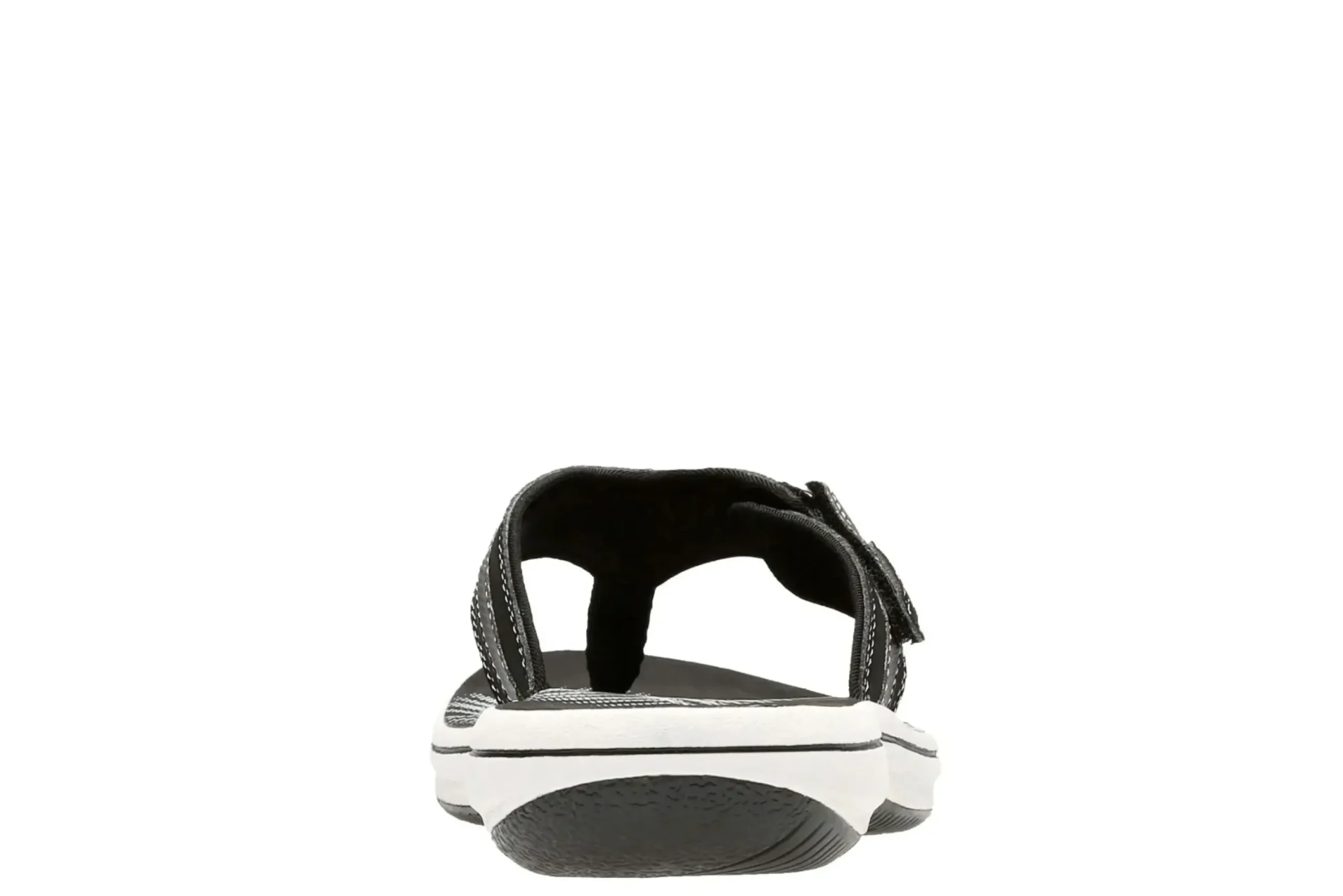Clearance Clarks Breeze Sea Black Thong Sandal