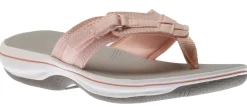Clearance Clarks Breeze Sea Blush Pink Thong Sandal