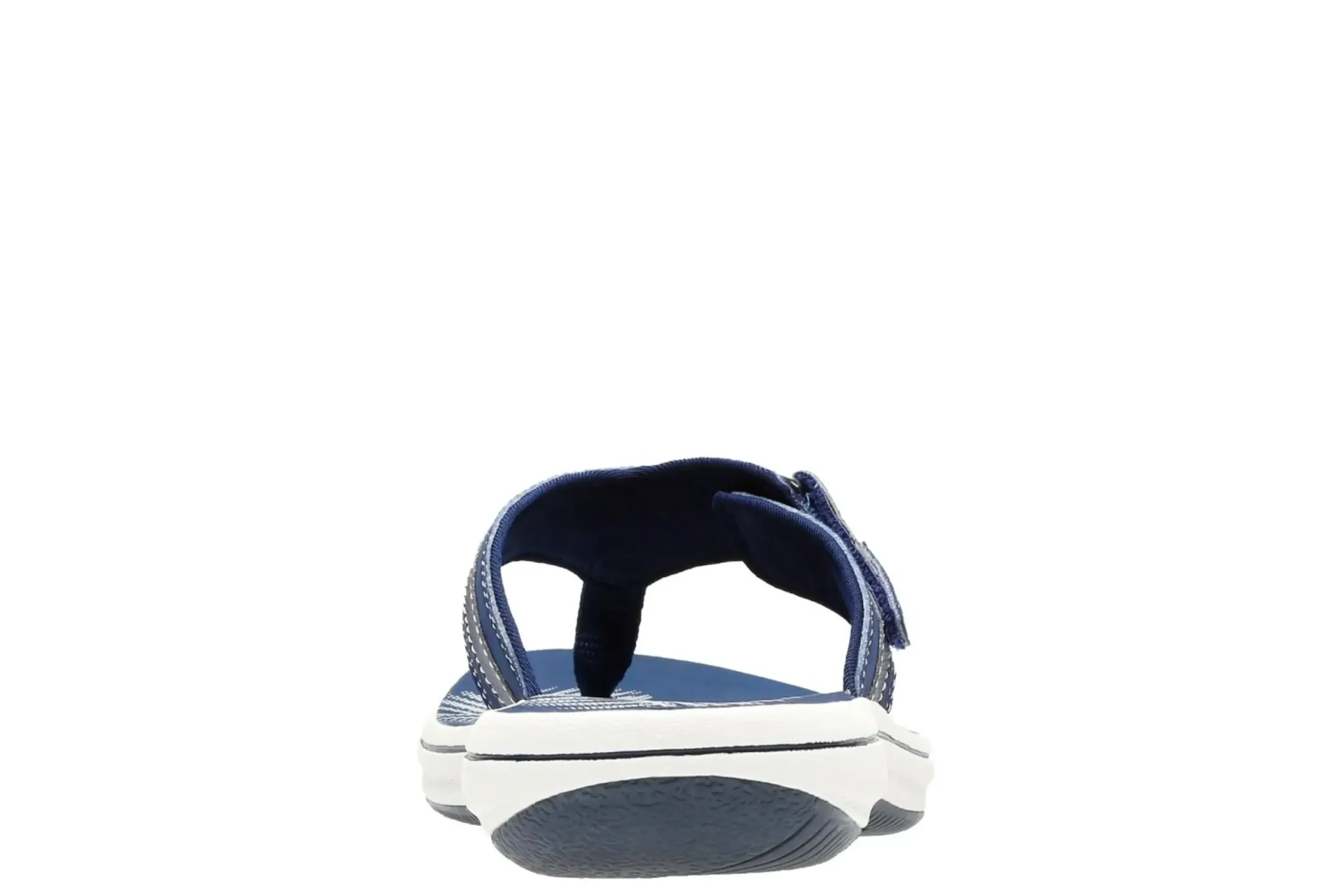 Discount Clarks Breeze Sea Navy Thong Sandal