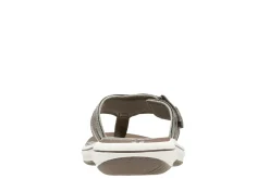 Discount Clarks Breeze Sea Pewter Thong Sandal