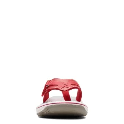 Hot Clarks Breeze Sea Red Thong Sandal