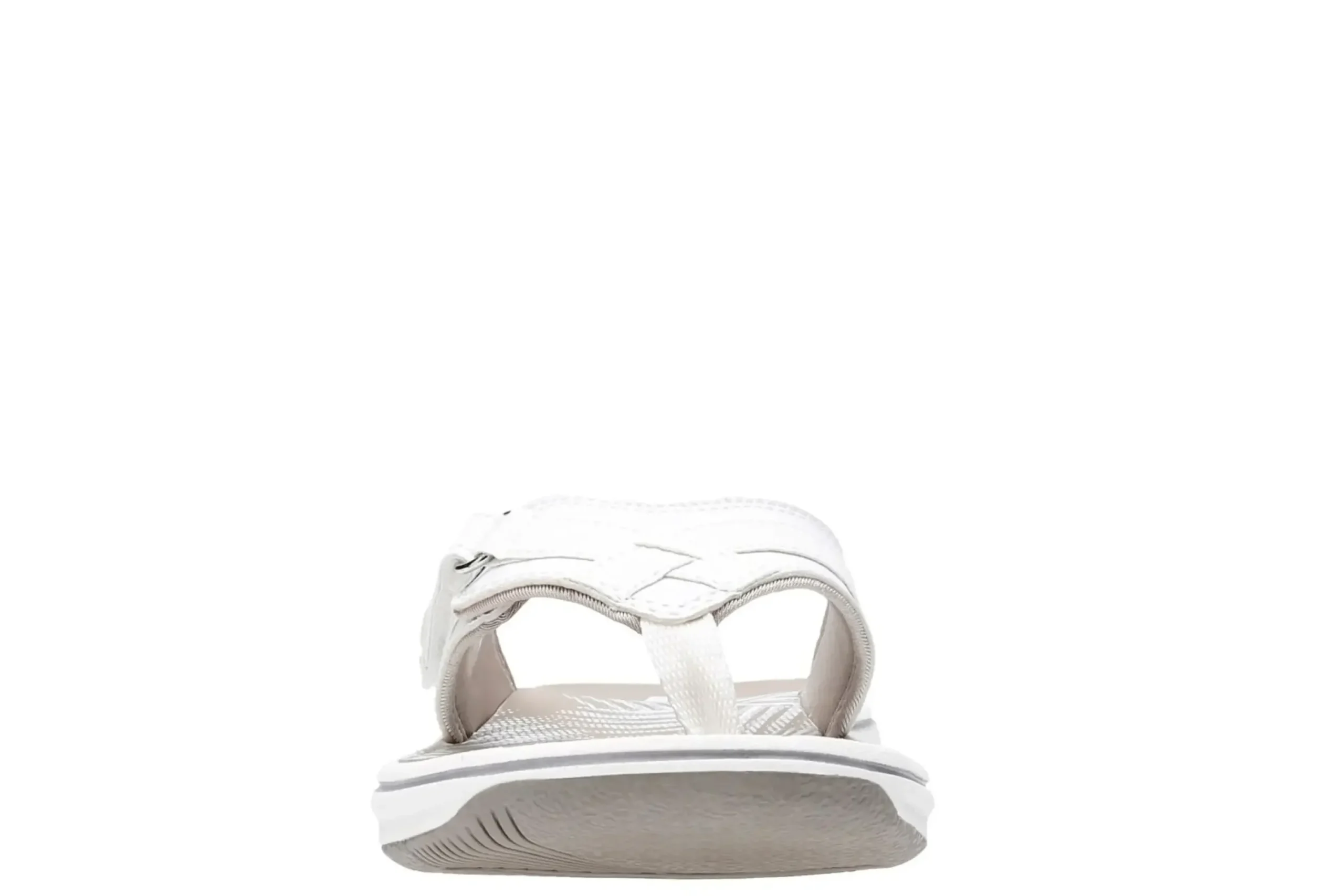 Clarks Breeze Sea White Thong Sandal