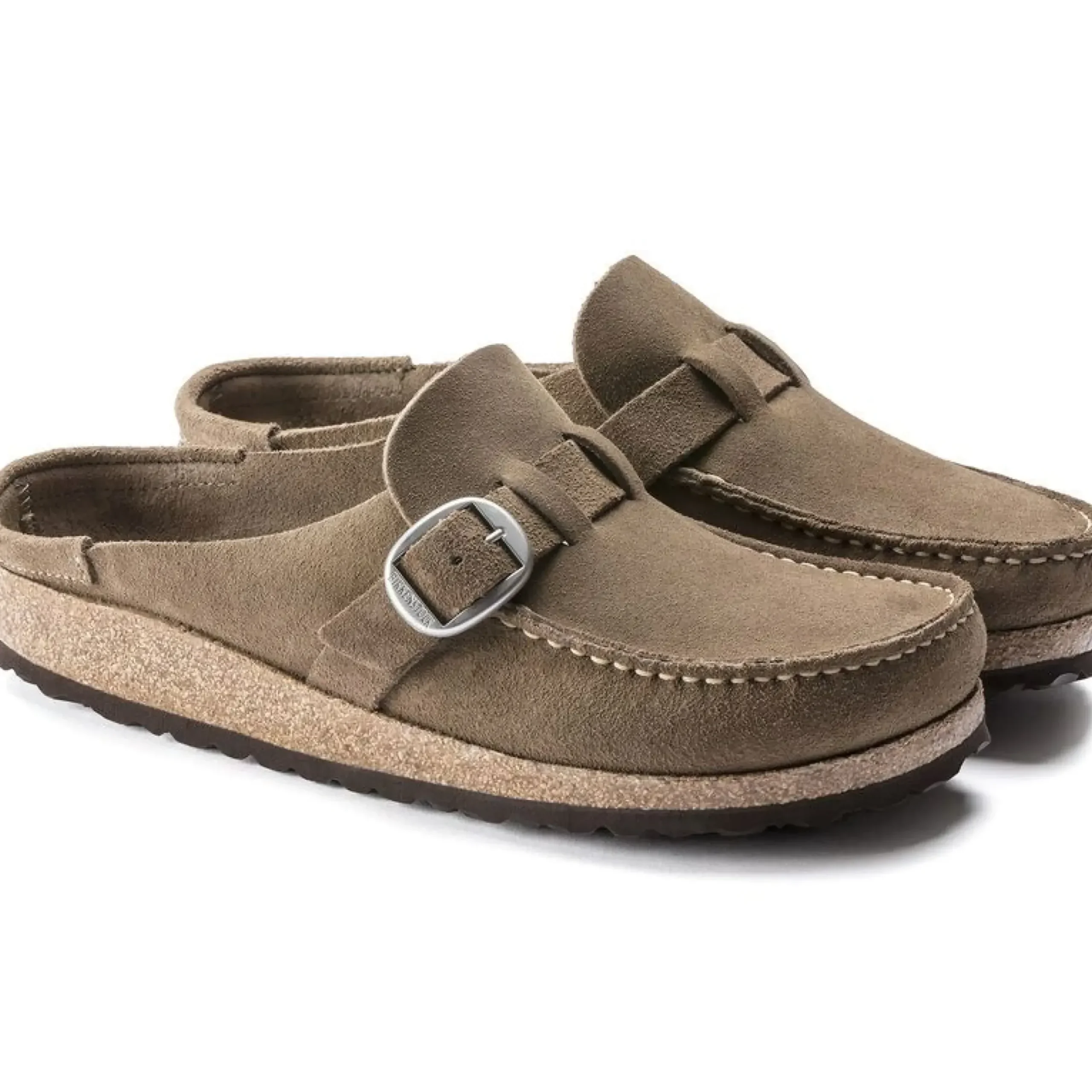 Discount Birkenstock Buckley Gray Taupe
