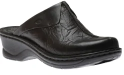 Hot Josef Seibel Catalonia 48 Black Leather Clog