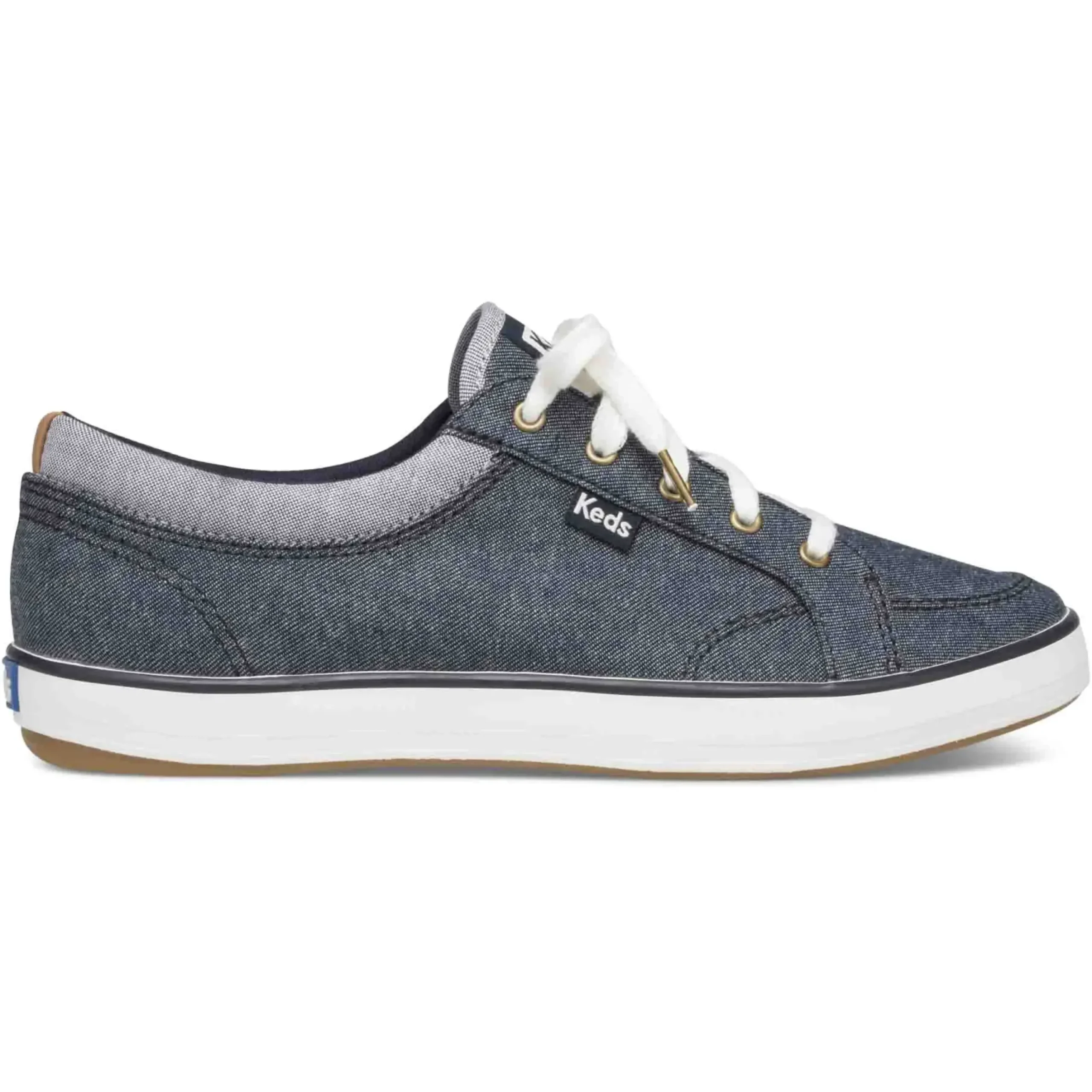 Discount Keds Center Chambray Navy