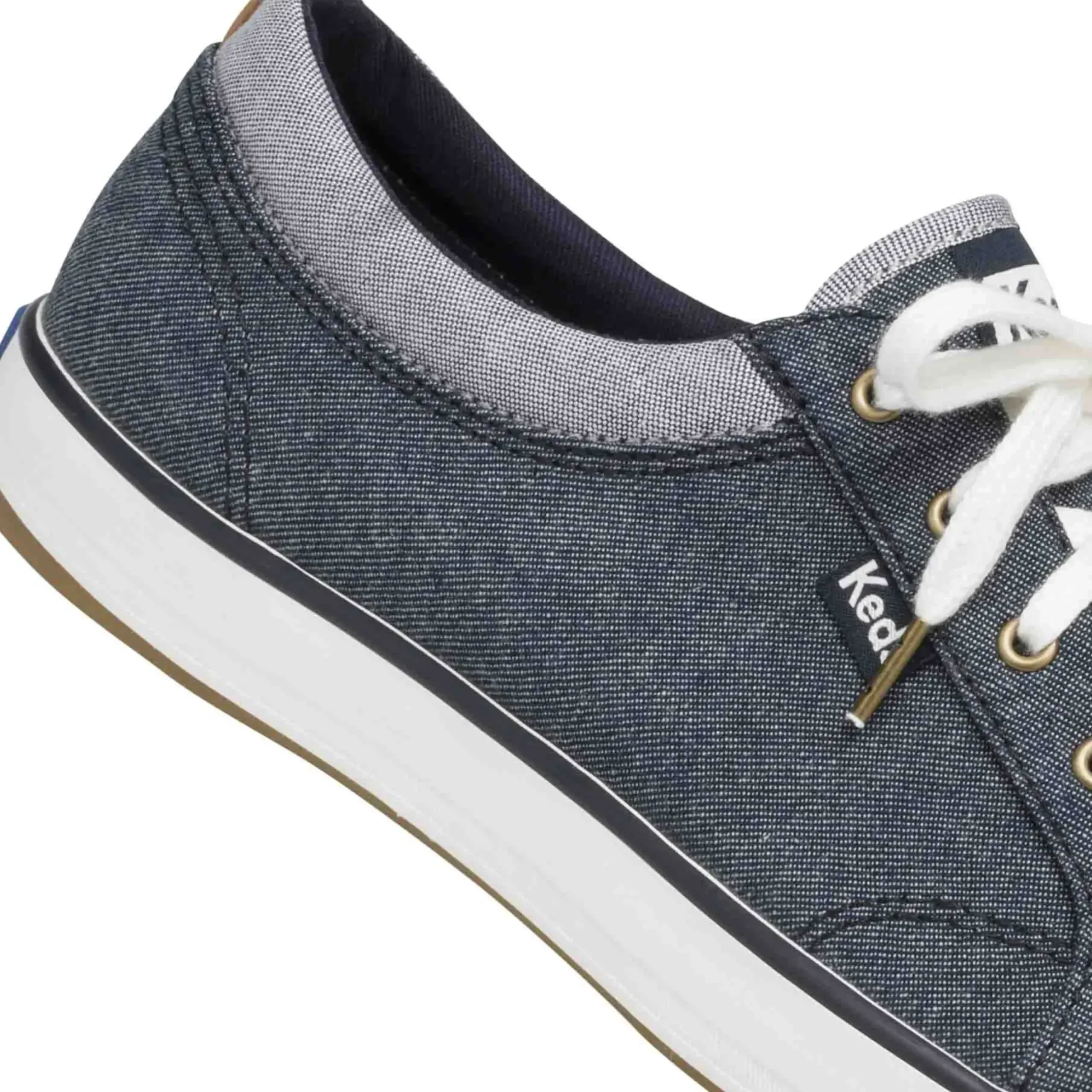 Discount Keds Center Chambray Navy