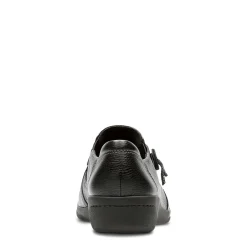 Sale Clarks Cheyn Madi Black Leather Slip-On