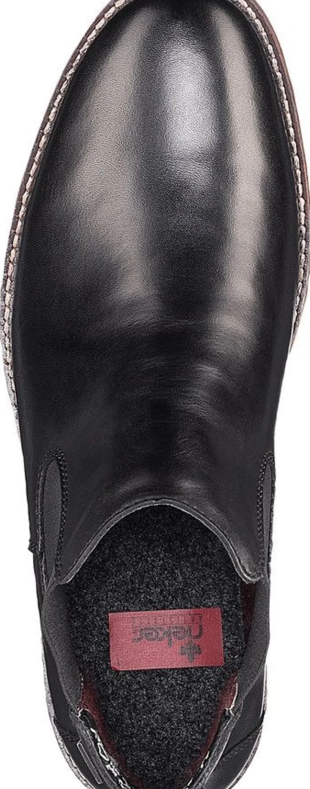 Rieker Clarino Black Leather Chelsea Boot
