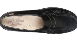 Sale SAS Shoes Classic Black Leather Slip-On Loafer