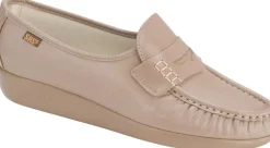 Sale SAS Shoes Classic Mocha Leather Slip-On Loafer