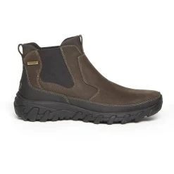 Sale Rockport Cold Springs Plus Dark Brown Leather Chelsea Boot