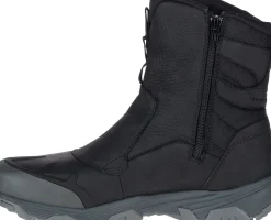 Online Merrell Coldpack Ice+ 8" Zip Polar Black Waterproof Winter Boot