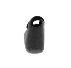 Online Foamtreads Comfort L2 Black Wool Slipper