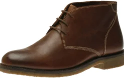 Hot Johnston & Murphy Copeland Red Brown Leather Chukka Boot