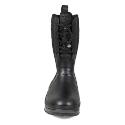 Outlet Bogs Crandall Lace Knit Black Women's Winter Boot