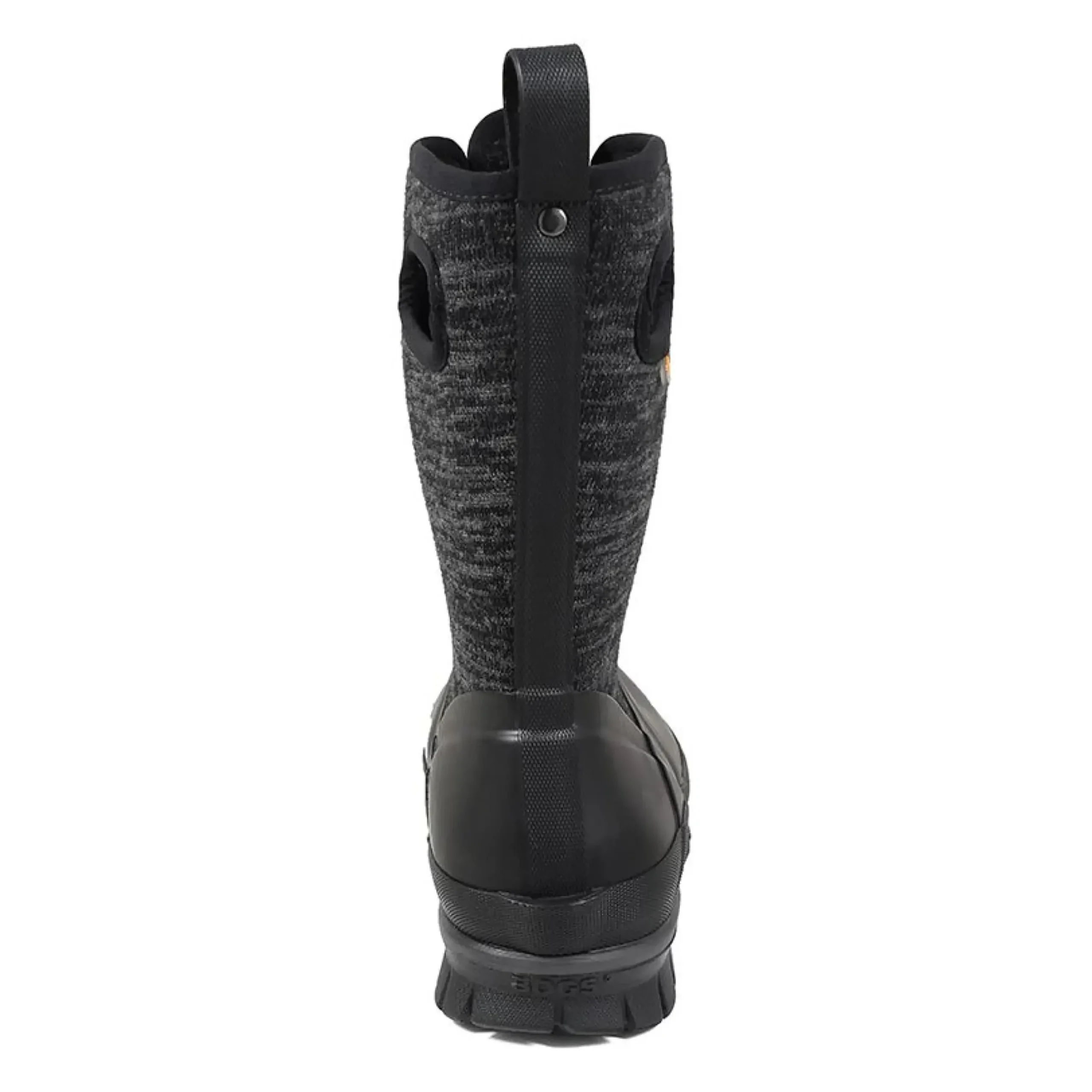Outlet Bogs Crandall Lace Knit Black Women's Winter Boot