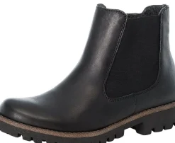 Sale Rieker Cristallino Black Leather Chelsea Boot