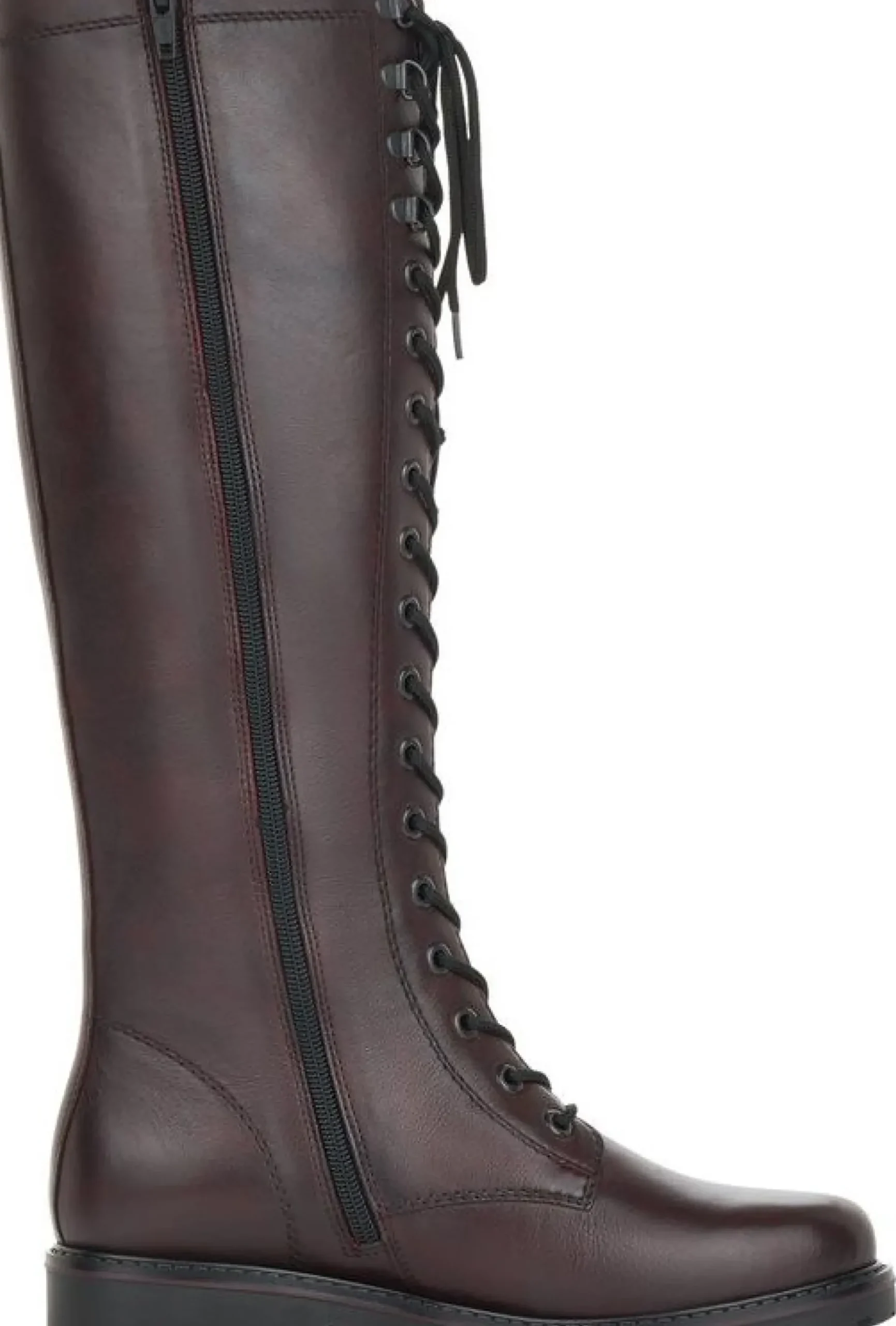 Outlet Remonte Cristallino Red Lace-Up Riding Boot