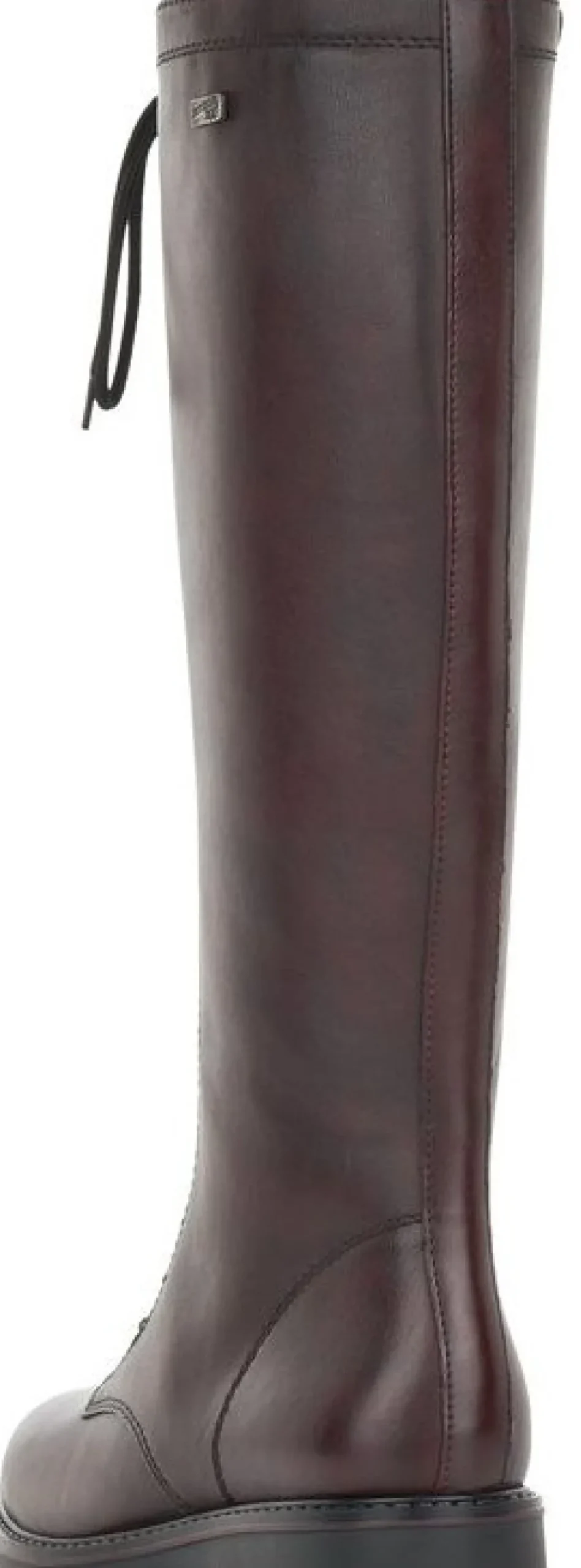 Outlet Remonte Cristallino Red Lace-Up Riding Boot