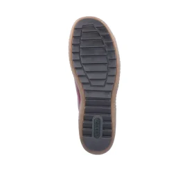 Hot Remonte Cristallino Wine Leather Lace-Up Sneaker