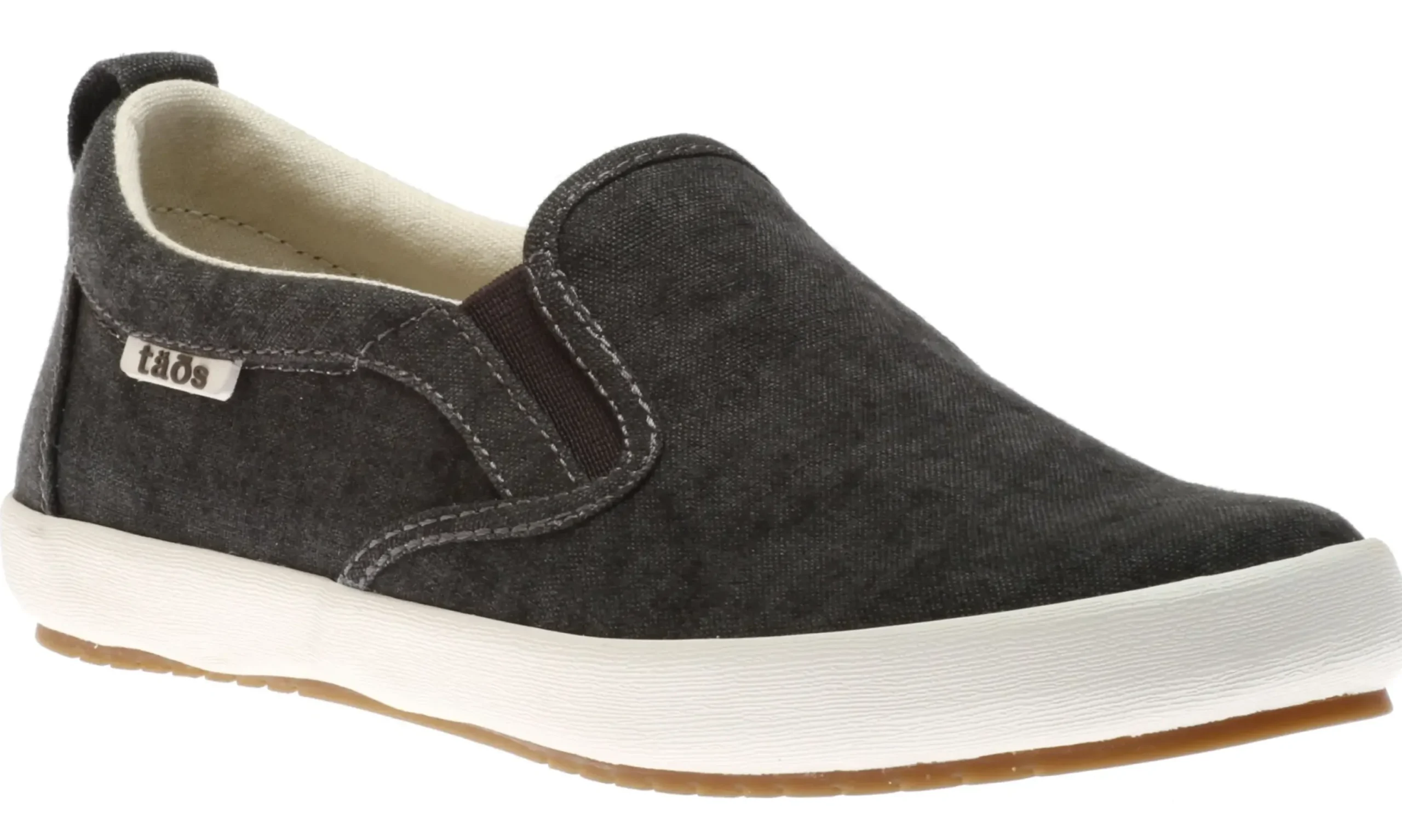 New Taos Dandy Charcoal Canvas Slip-On Sneaker