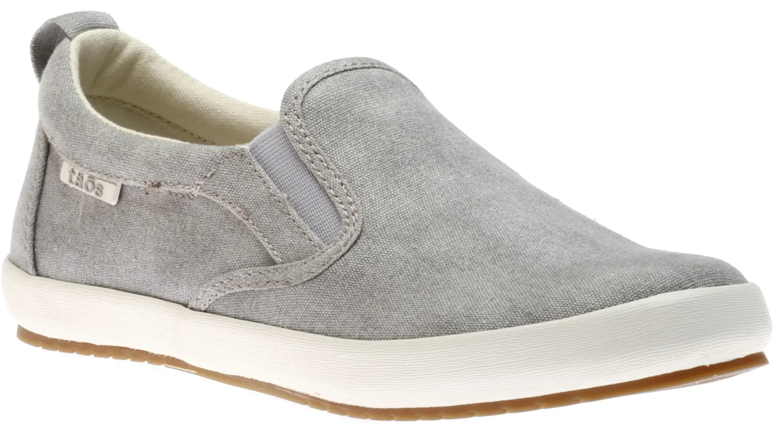 Discount Taos Dandy Grey Canvas Slip-On Sneaker